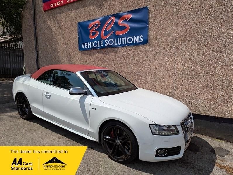 White Used 2010 Audi A5 Cabriolet Sport Cabriolet | £8,790 (Fair price) - Image 1/4