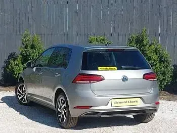Used VW Golf VII Match 115 HP (84 kW) 2019 Silver Hatchback