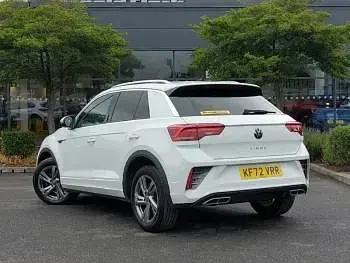Used VW T-Roc R-line 150 HP (110 kW) 2022 White SUV