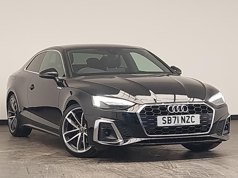 Black Used 2022 Audi A5 S-Line Hatchback | £22,898 (Good price) - Image 1/4