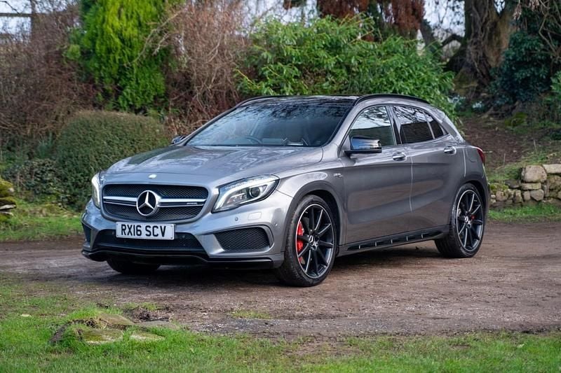 Used Mercedes GLA45 AMG 381 HP (280 kW) 2016 Grey SUV