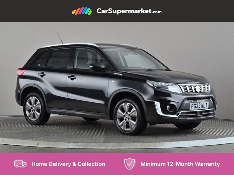 Black Used 2023 Suzuki Vitara SZ-T SUV | £13,197 (Fair price) - Image 1/4
