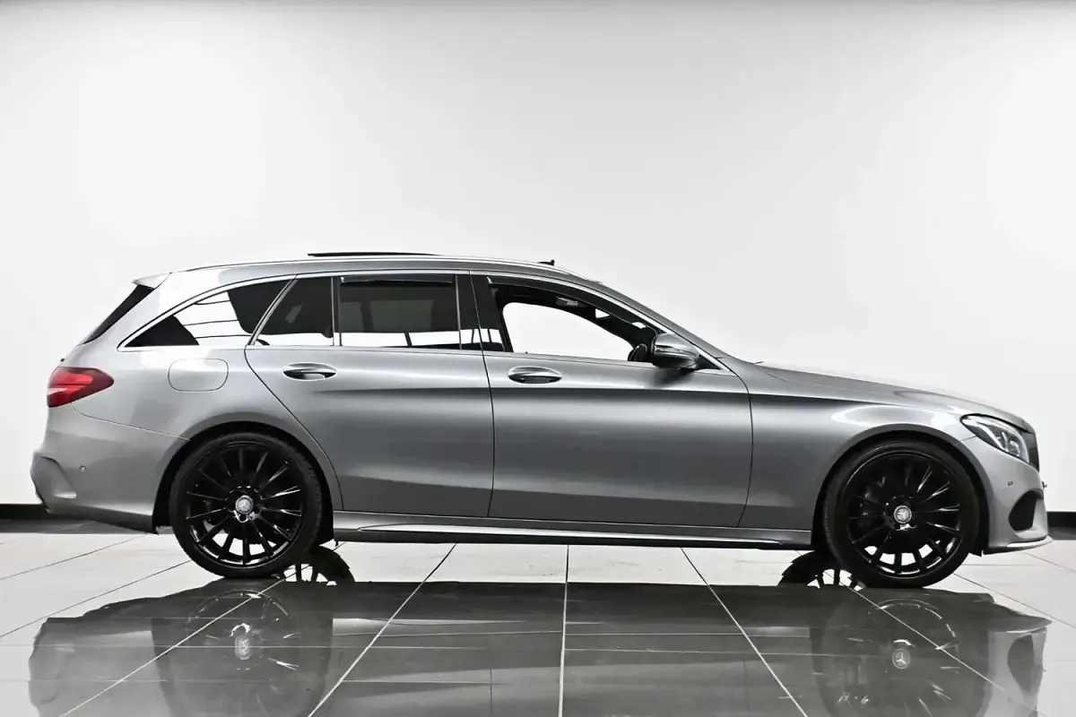 Used Mercedes C250 AMG Line Premium Plus 2015 Silver Estate