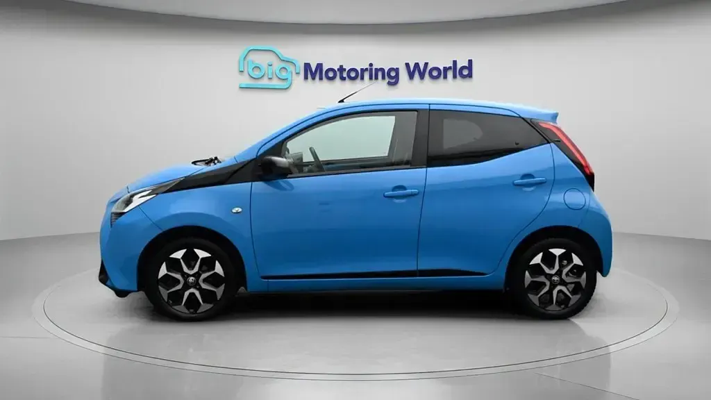 Used Toyota Aygo Trend 71 HP (52 kW) 2019 Blue Hatchback