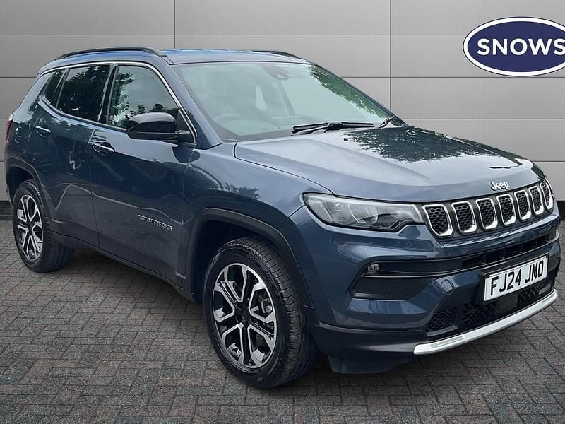 Blue Used 2024 Jeep Compass Limited SUV | £19,294 (Good price) - Image 1/4