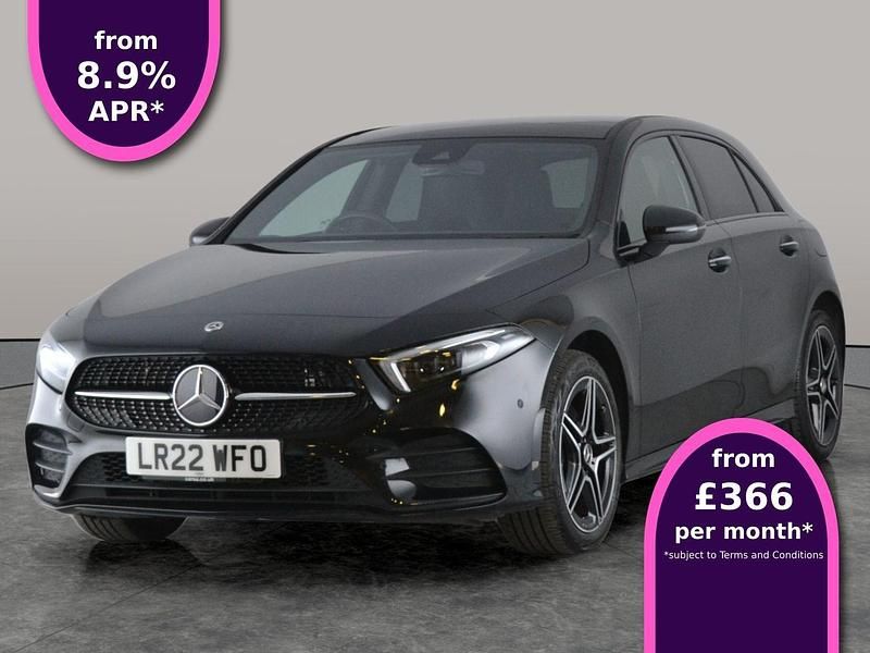Black Used 2022 Mercedes A250 AMG line Hatchback | £24,013 (Fair price) - Image 1/3