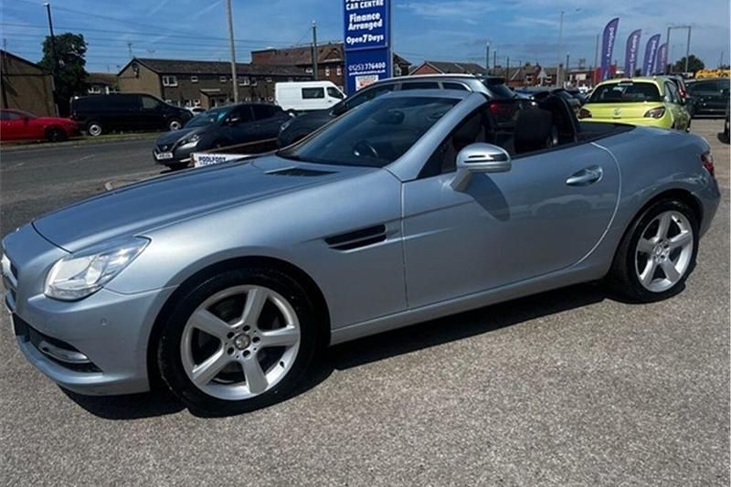 Silver Used 2013 Mercedes SLK250 Cabriolet | £9,695 (Fair price) - Image 1/4