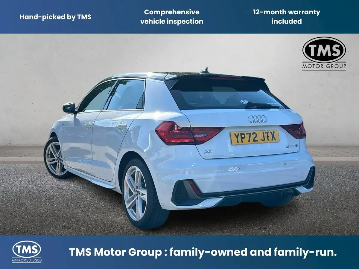 Used Audi A1 Sportback S-Line 2022 White Hatchback