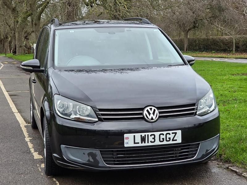 Used VW Touran 2013 Black MPV