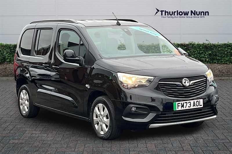 Used Vauxhall Combo Ultimate 100 kW (136 HP) 2024 Black MPV