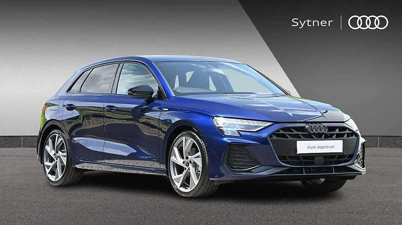 Blue Used 2025 Audi A3 Black Edition Hatchback | £31,500 (Expensive) - Image 1/4