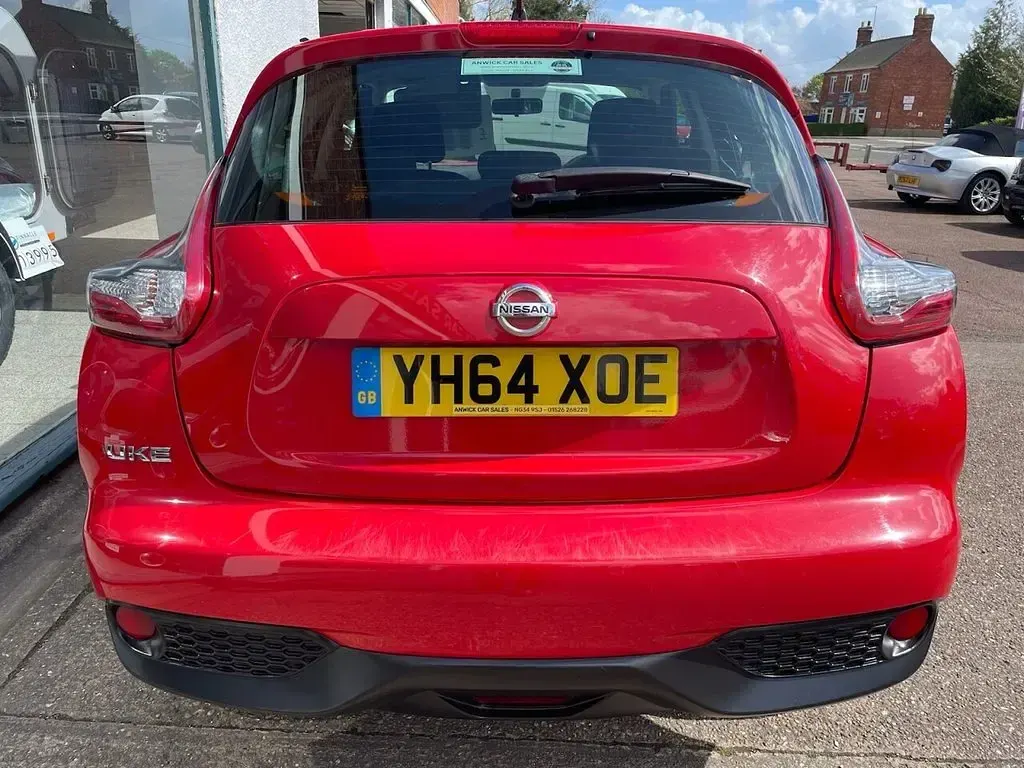Used Nissan Juke Visia 94 HP (69 kW) 2014 Red SUV