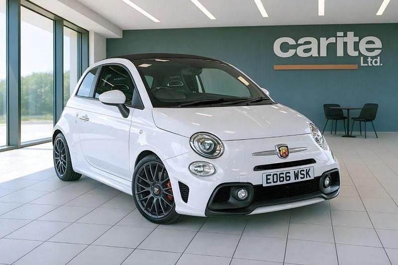 Used Abarth 595 Turismo 165 HP (121 kW) 2016 White Hatchback