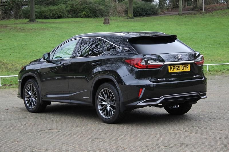 Used Lexus RX450h Sport Line 2019 Black SUV