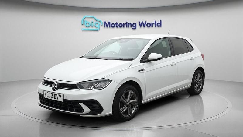 Used VW Polo R-line 95 HP (69 kW) 2023 White Hatchback