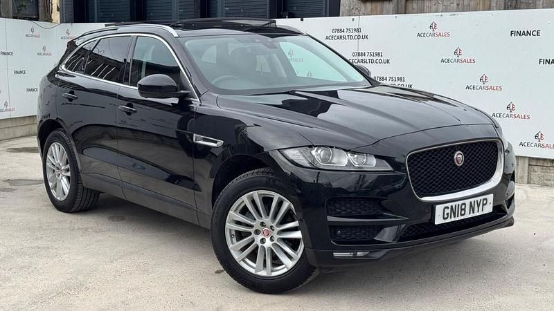 Used Jaguar F-Pace Portfolio 2018 Black SUV