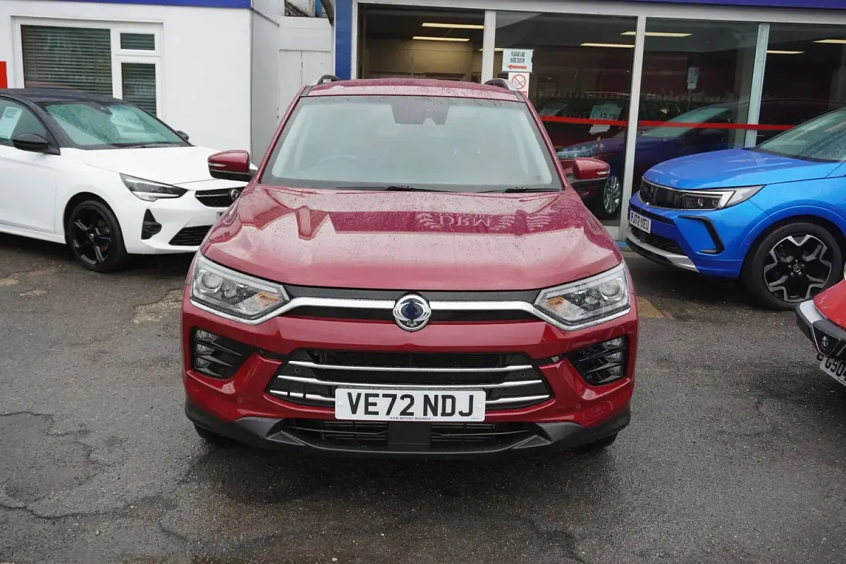 Used SsangYong Korando 163 HP (119 kW) 2023 Red Estate