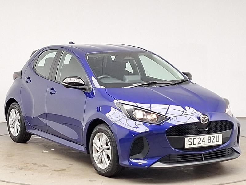 Blue Used 2024 Mazda 2 Center-Line Hatchback | £16,998 (Fair price) - Image 1/4