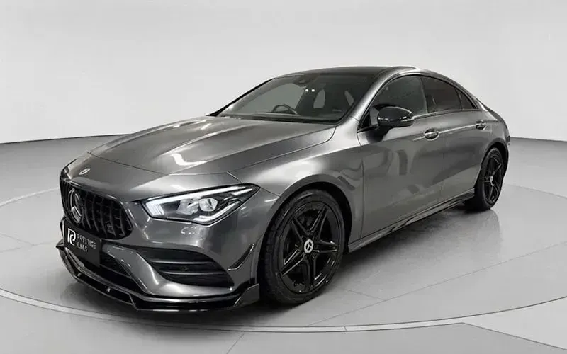 Used Mercedes CLA180 AMG line 136 HP (100 kW) 2022 Grey Coupe