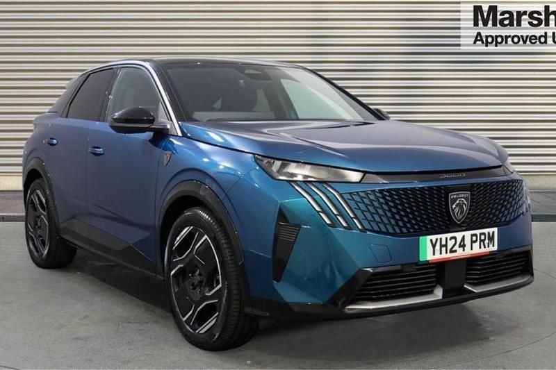 Blue Used 2024 Peugeot e-3008 GTi SUV | £27,770 (Good price) - Image 1/4