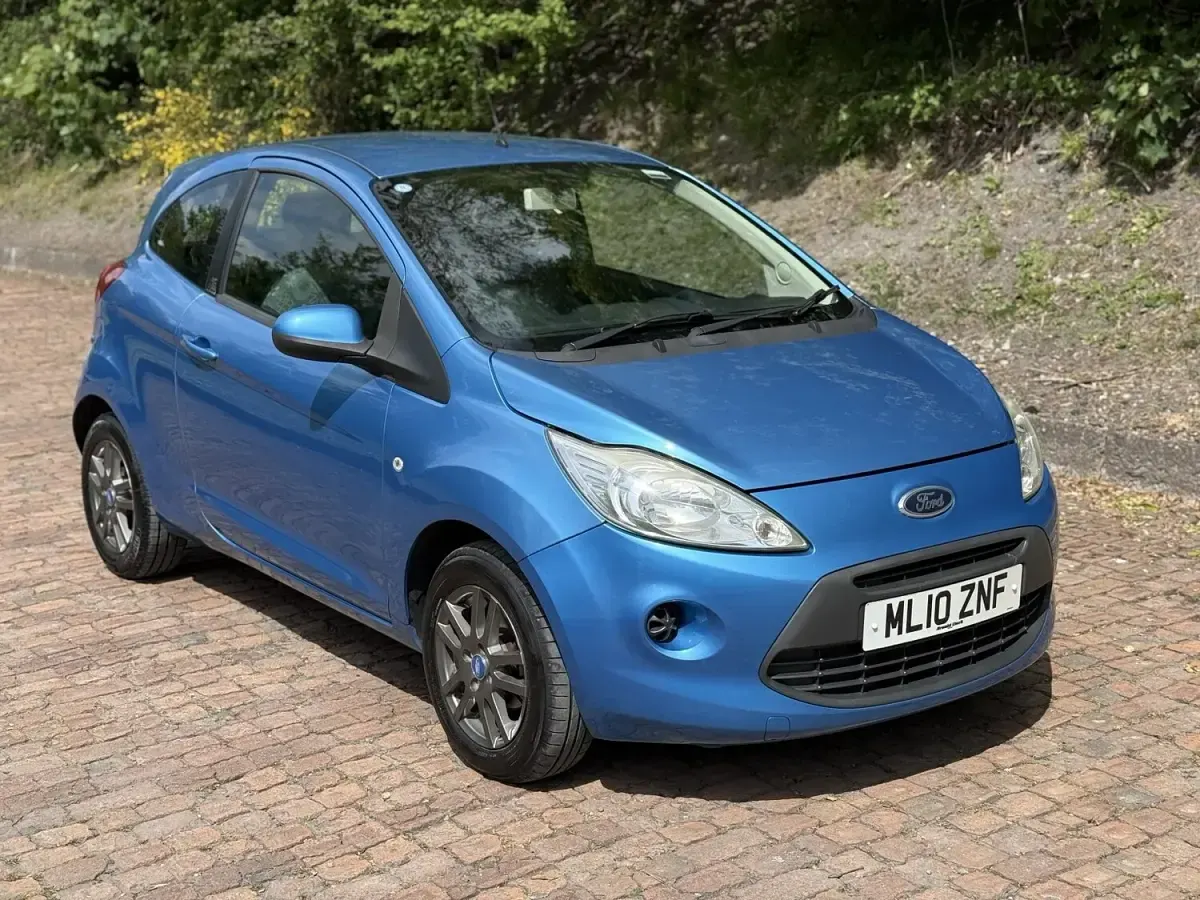 Used Ford Ka 69 HP (50 kW) 2010 Blue Hatchback