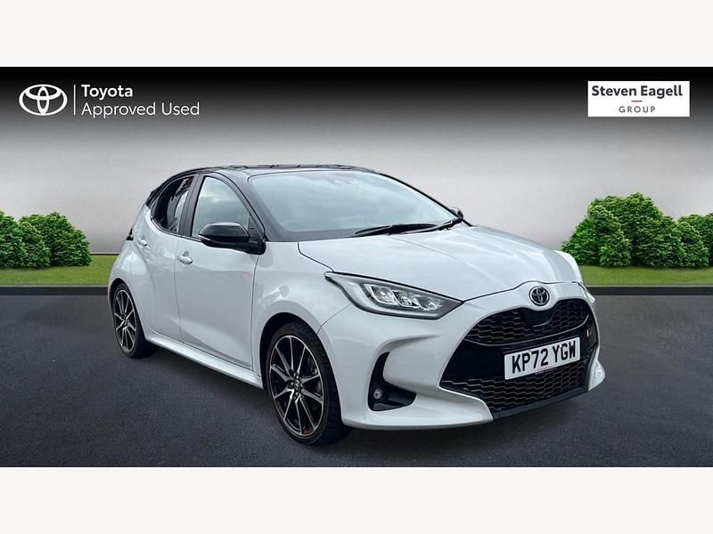 Grey/black Used 2022 Toyota Yaris Hybrid Sport Hatchback | £18,351 (Fair price) - Image 1/3