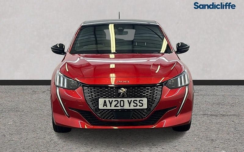 Used Peugeot 208 GT-line 102 HP (75 kW) 2020 Red Hatchback