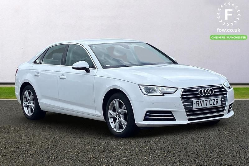 White Used 2017 Audi A4 Sport Sedan | £11,799 (Good price) - Image 1/3