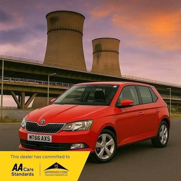 Red Used 2016 Skoda Fabia SE L Hatchback | £4,490 (Good price) - Image 1/3