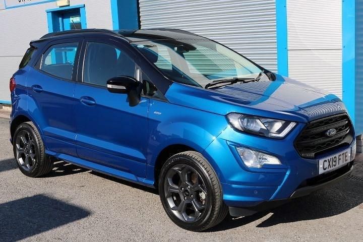 Used Ford Ecosport ST-Line 140 HP (102 kW) 2019 Blue SUV
