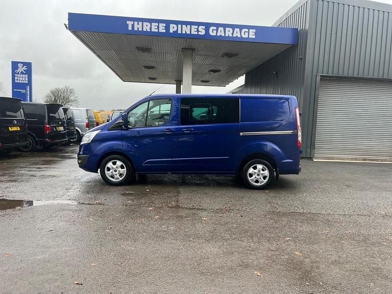 Used Ford Transit Custom Limited 155 HP (114 kW) 2016 Blue Van