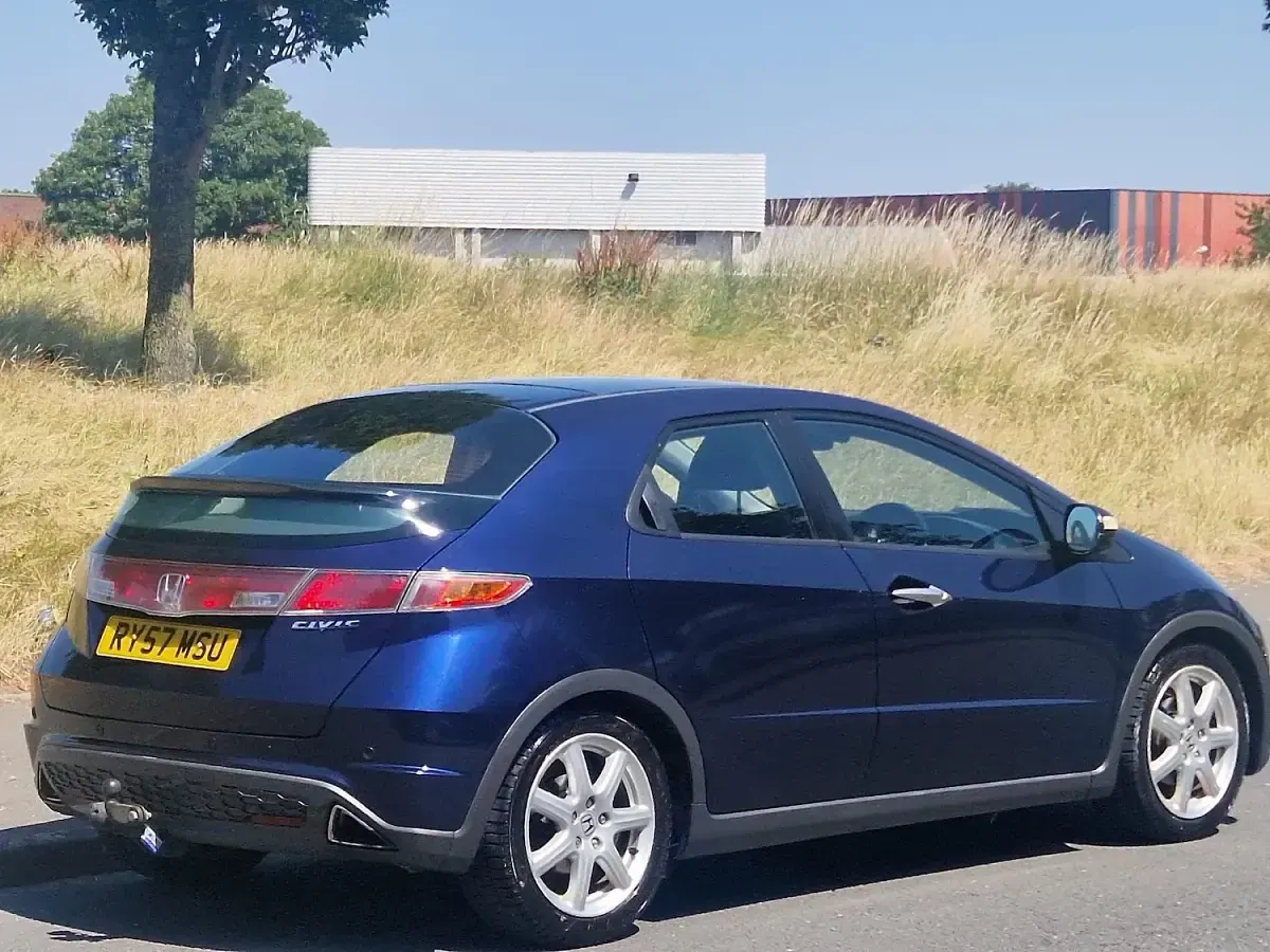 Used Honda Civic EX 138 HP (101 kW) 2008 Blue Hatchback