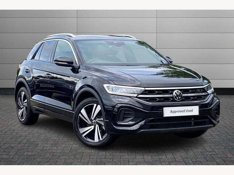 Black Used 2024 VW T-Roc R-line SUV | £30,650 (A bit pricey) - Image 1/4