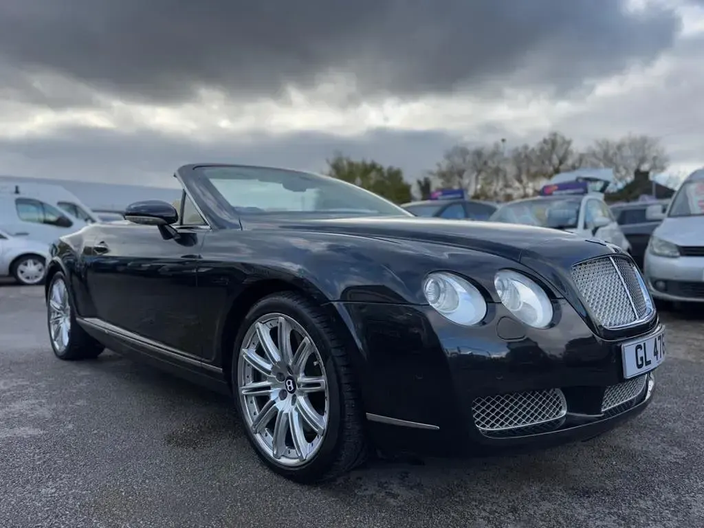 Used Bentley Continental GT Convertible 560 HP (411 kW) 2008 Black Cabriolet