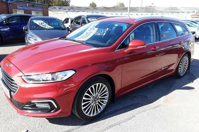 Red Used 2020 Ford Mondeo Titanium Estate | £8,971 (Good price) - Image 1/1