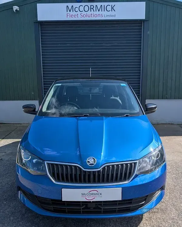 Used Skoda Fabia Colour Edition 2018 Blue Hatchback
