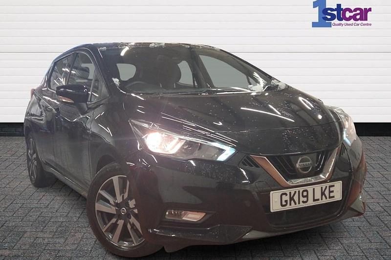 Black Used 2019 Nissan Micra Acenta Limited Edition Hatchback | £7,289 (Fair price) - Image 1/1