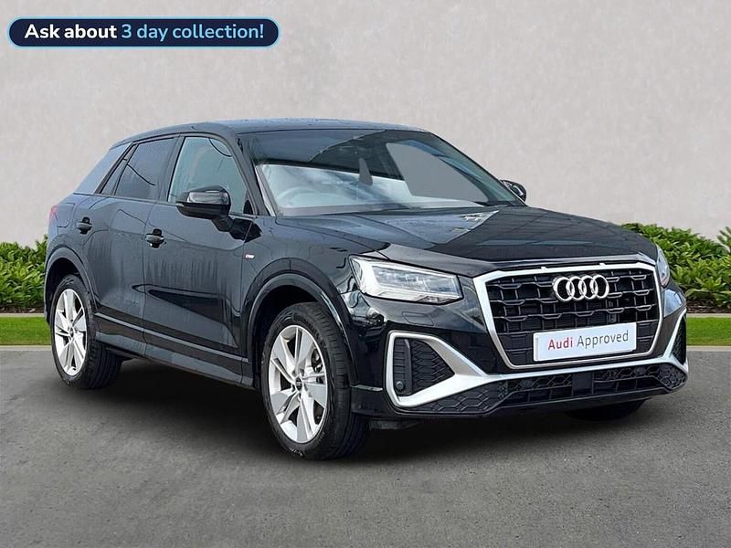 Black Used 2025 Audi Q2 S-Line SUV | £28,596 (Fair price) - Image 1/4