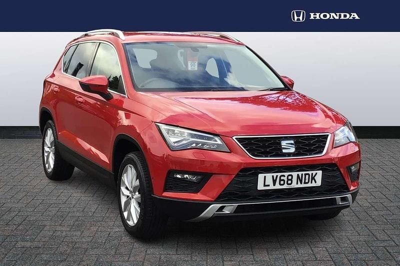 Red Used 2018 Seat Ateca SE SUV | £10,250 (Fair price) - Image 1/4