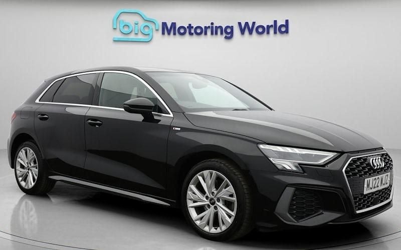 Used 2024 Audi A3 Sportback e-tron S-Line Sedan | £20,000 (Good price) - Image 1/4