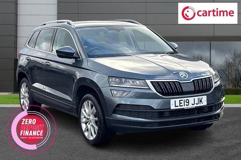 Grey Used 2019 Skoda Karoq SE L SUV | £11,071 (Good price) - Image 1/4