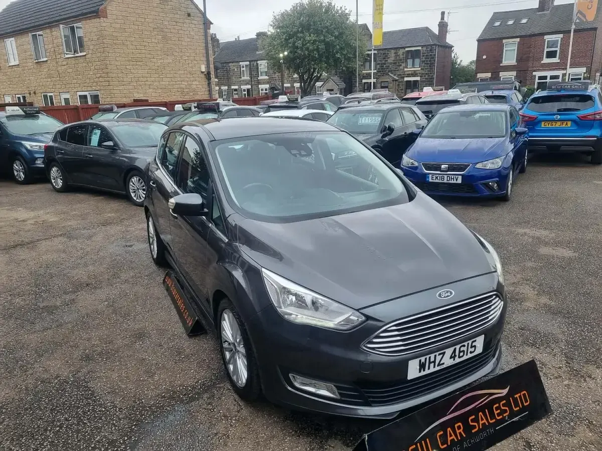Used Ford C-MAX Titanium 123 HP (90 kW) 2018 Grey MPV