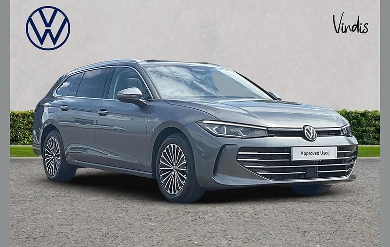 Grey Used 2025 VW Passat Elegance Estate | £35,634 - Image 1/3