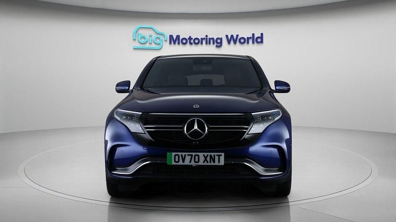 Used Mercedes EQC400 AMG line 300 kW (408 HP) 2020 Blue SUV