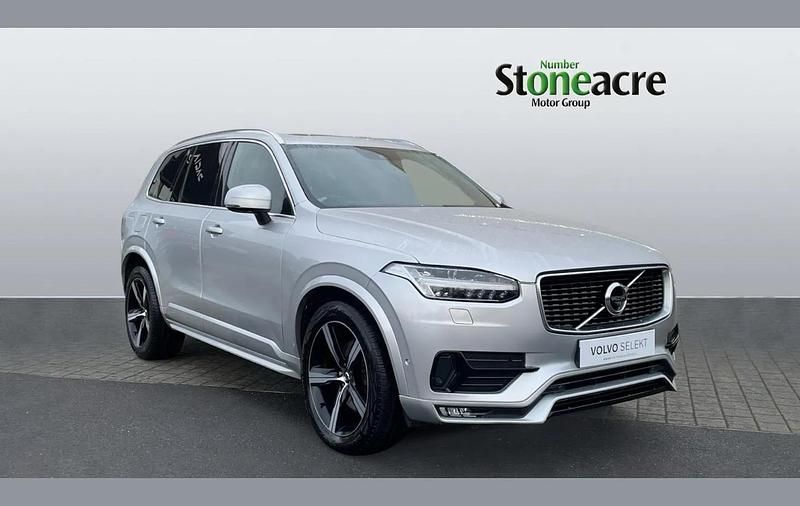 Silver Used 2019 Volvo XC90 R-Design SUV | £24,299 (Good price) - Image 1/4