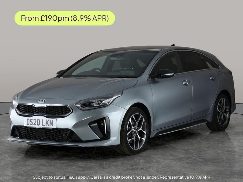 Silver Used 2020 Kia ProCeed GT-Line Estate | £13,179 (Fair price) - Image 1/4