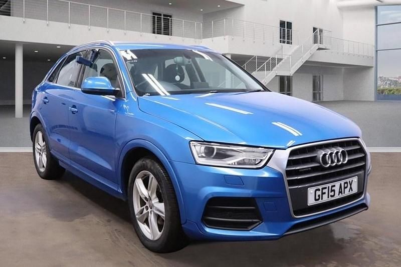Used Audi Q3 S-line plus 2015 Hainan blue SUV