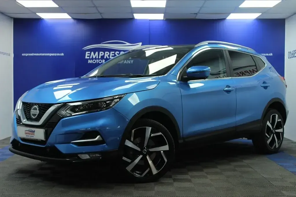 Used Nissan Qashqai S 115 HP (84 kW) 2019 Blue SUV