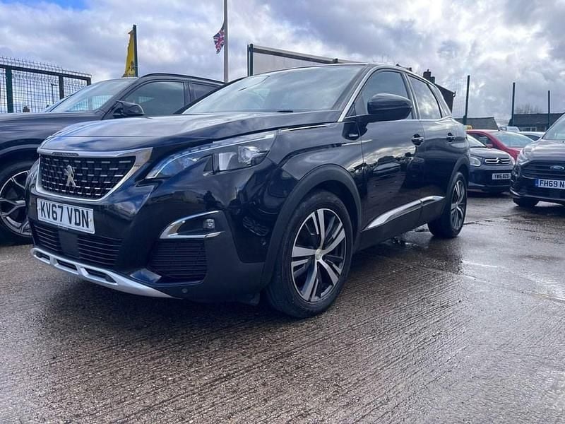 Used Peugeot 3008 GT-line 120 HP (88 kW) 2017 Black SUV
