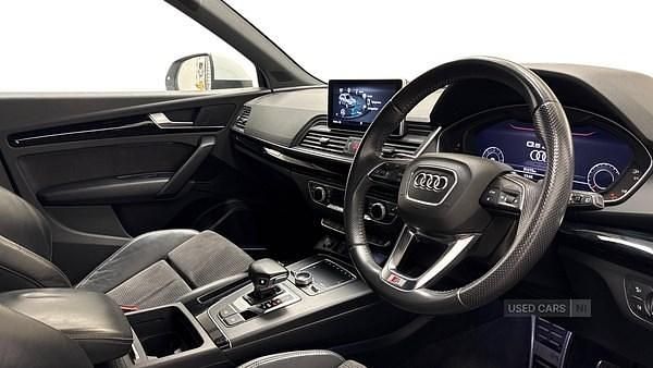 Used Audi Q5 S-Line 190 HP (139 kW) 2018 White SUV